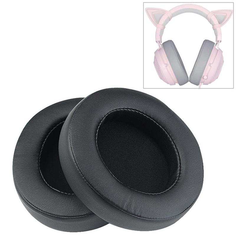Razer Kraken 7.1 V2 Pro Replacement Earpads - 2 Pack Black Mesh Cushions