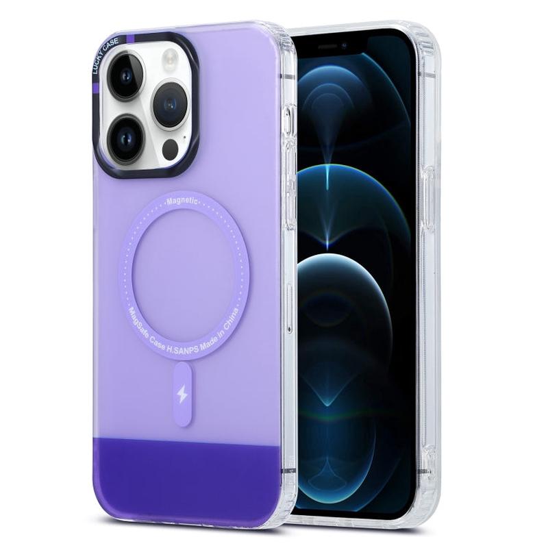 MagSafe Magnetic Phone Case - PC TPU IMD Hybrid Protection