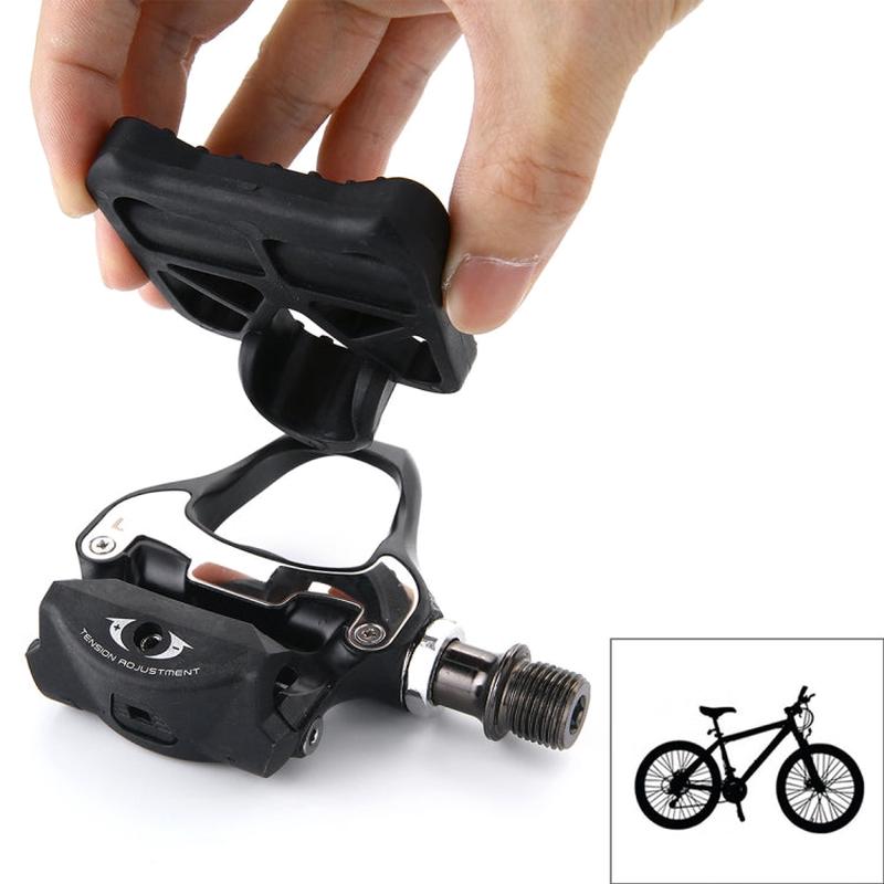 SPD-SL Road Bike Pedals - 1 Pair Self-Locking Cycling Clipless Pedals for Road Bikes