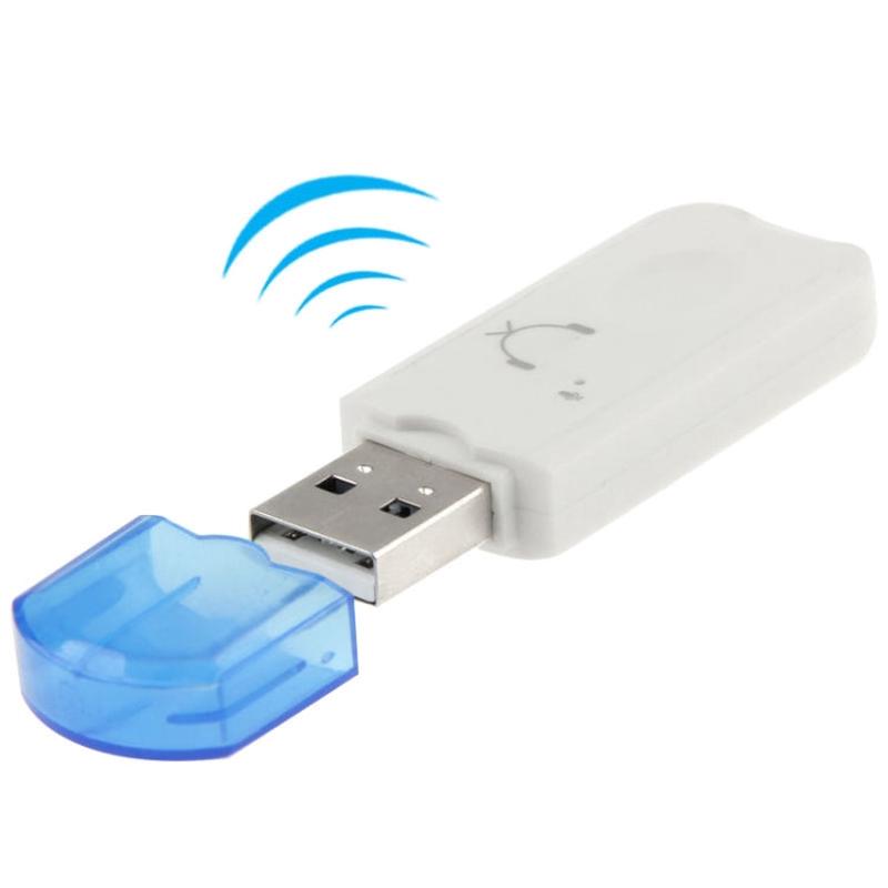 USB Bluetooth 2.1 Audio Adapter Dongle - Wireless Music Receiver for PC & Car