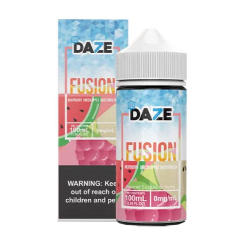 7 Daze Fusion - Raspberry Green Apple Watermelon ICED