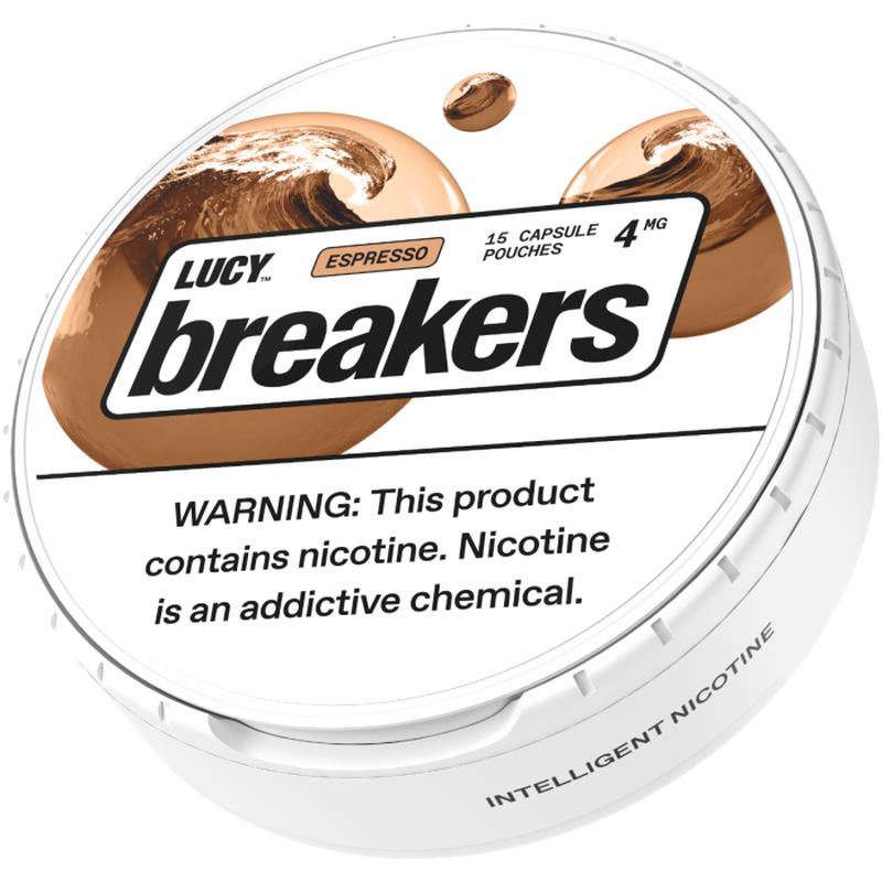 Lucy Breakers Capsule Nicotine Pouches - Espresso