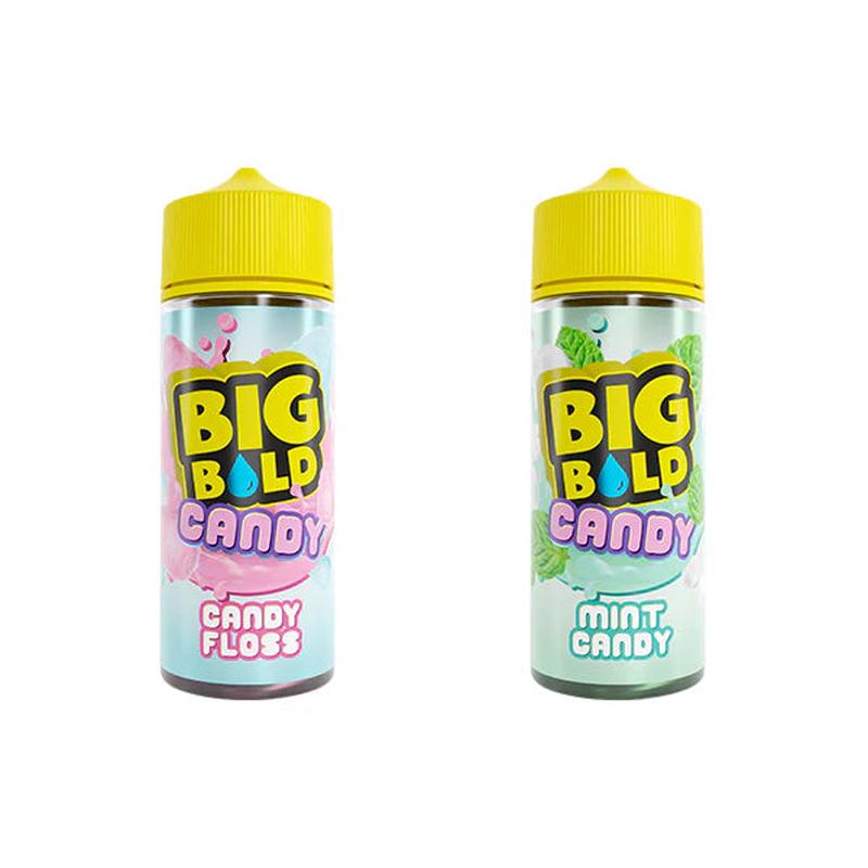 0mg Big Bold Candy Series 100ml Shortfill  (70VG/30PG)