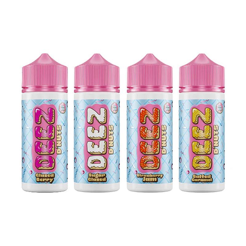 0mg Deez D\'Nuts 100ml Shortfill (70VG/30PG)