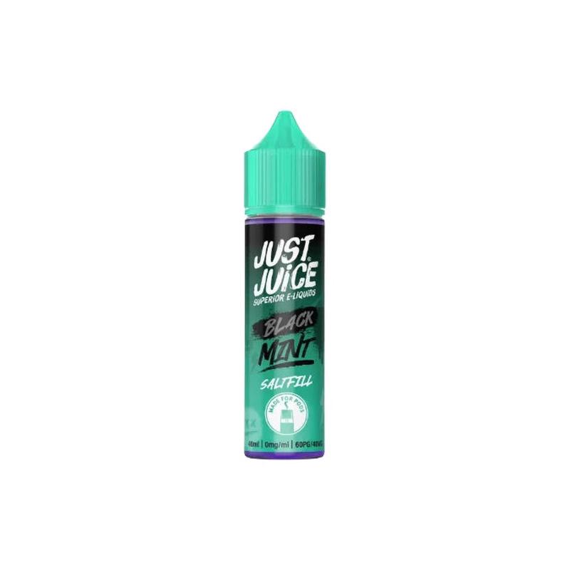 0mg Just Juice Mint 40ml Saltfills (40VG/60PG)