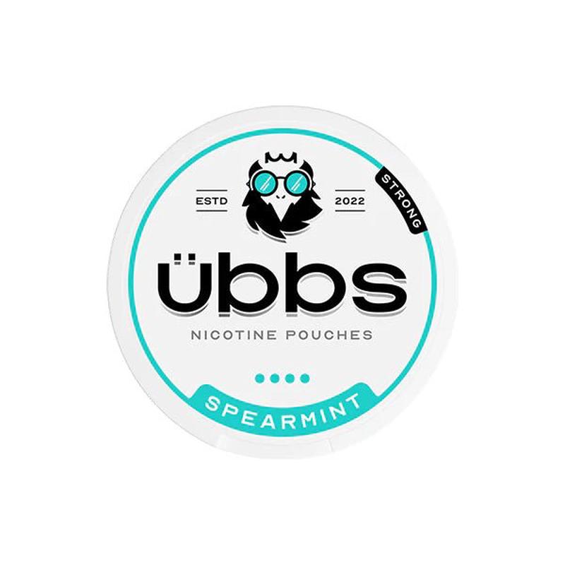 11mg bbs Spearmint Strong Nicotine Pouches - 20 Pouches