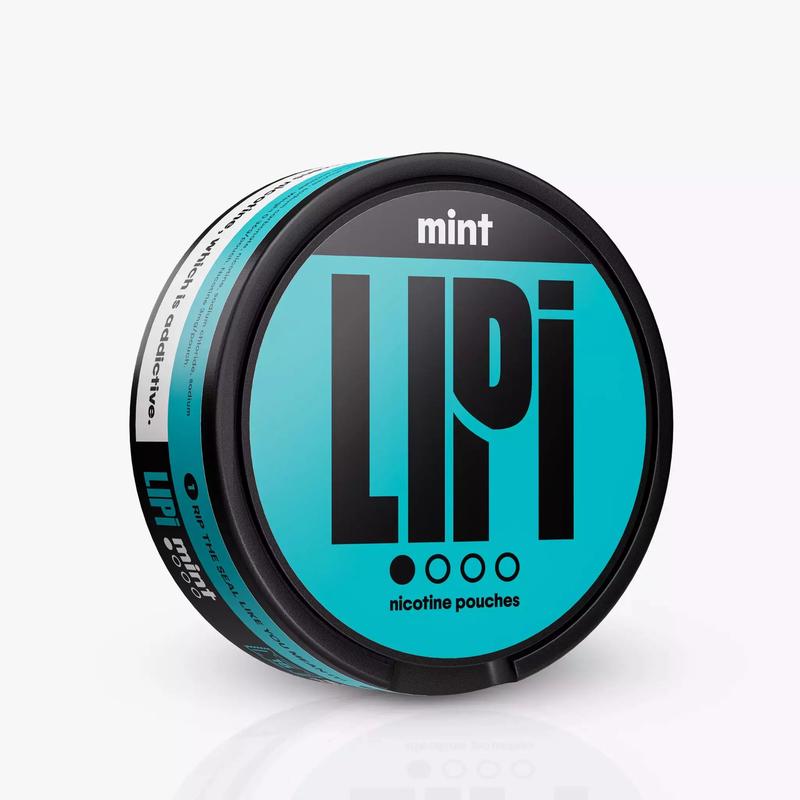 LIPI Mint Nicotine Pouches - 3mg/0.3% per pouch: 15 Pouches