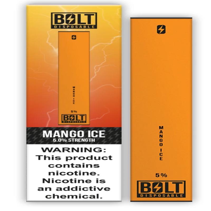 Bolt Disposable Pod System Mango Ice