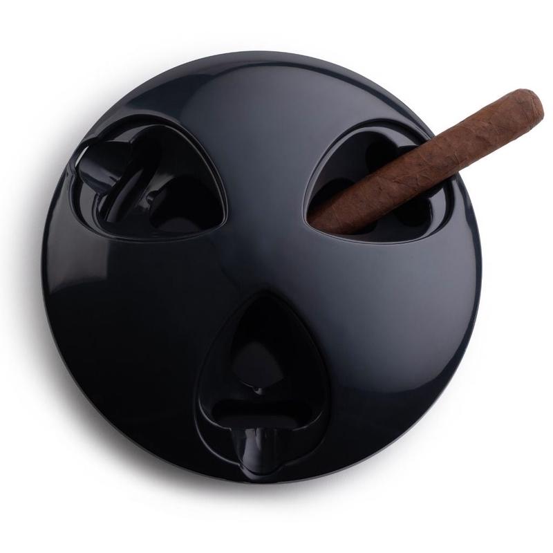 Ash-Stay Sealing Windproof Cigar Ashtray