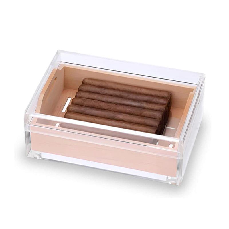 The Crystal Vault Acrylic Humidor | 20 Cigars