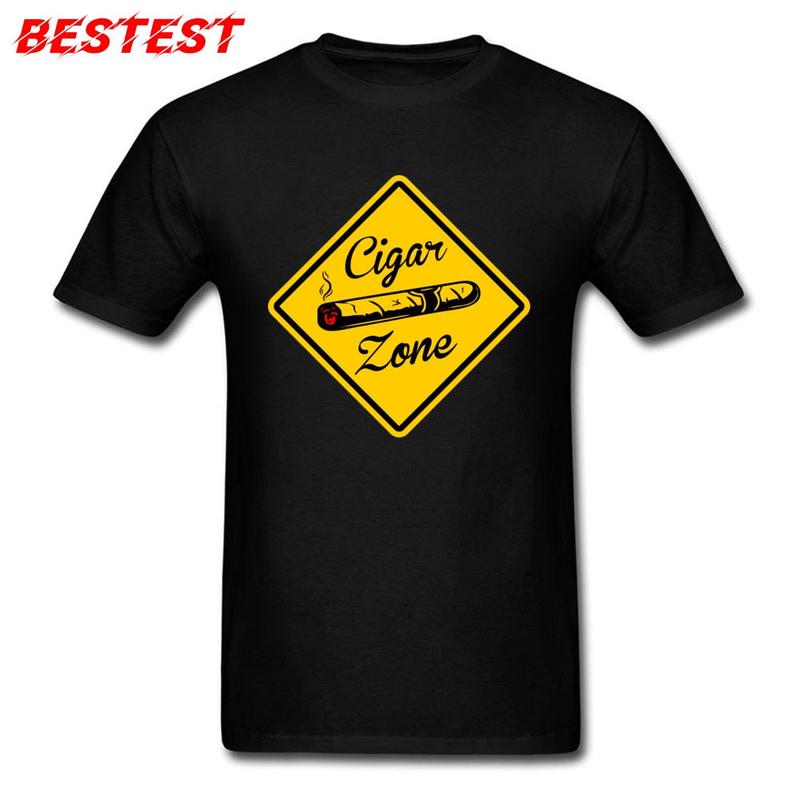 T-shirt \"Cigar Zone\" Assorted Colors & Sizess