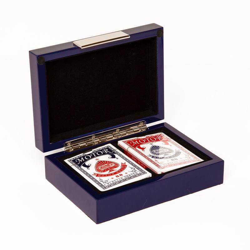 Blue Lacquer Card Set