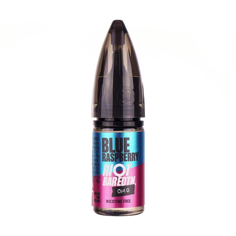 Blue Raspberry E-Liquid by Riot Squad Bar Edtn (Nicotine Free)