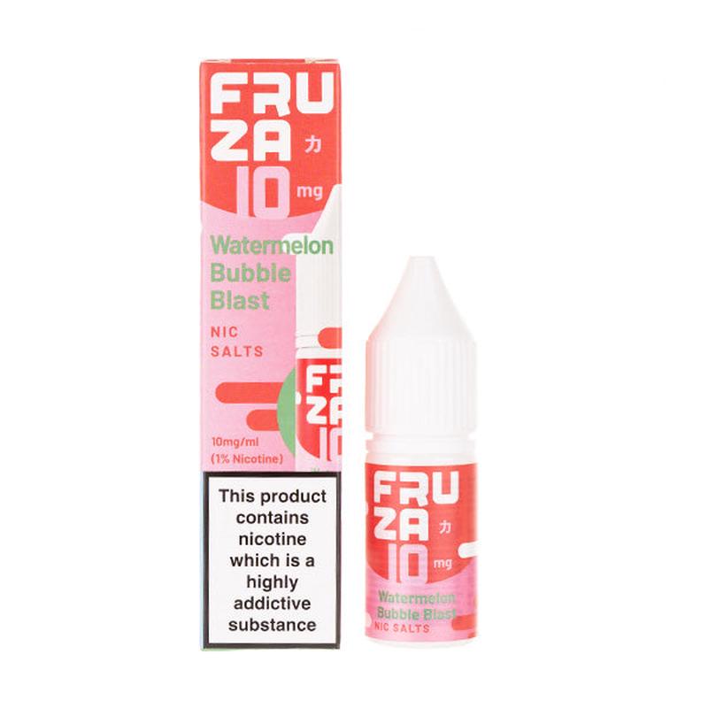 Watermelon Bubble Blast Nic Salt E-Liquid by Fruza