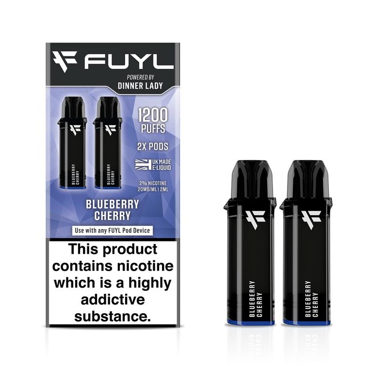 Blueberry Cherry  FUYL Replacement Vape Pods