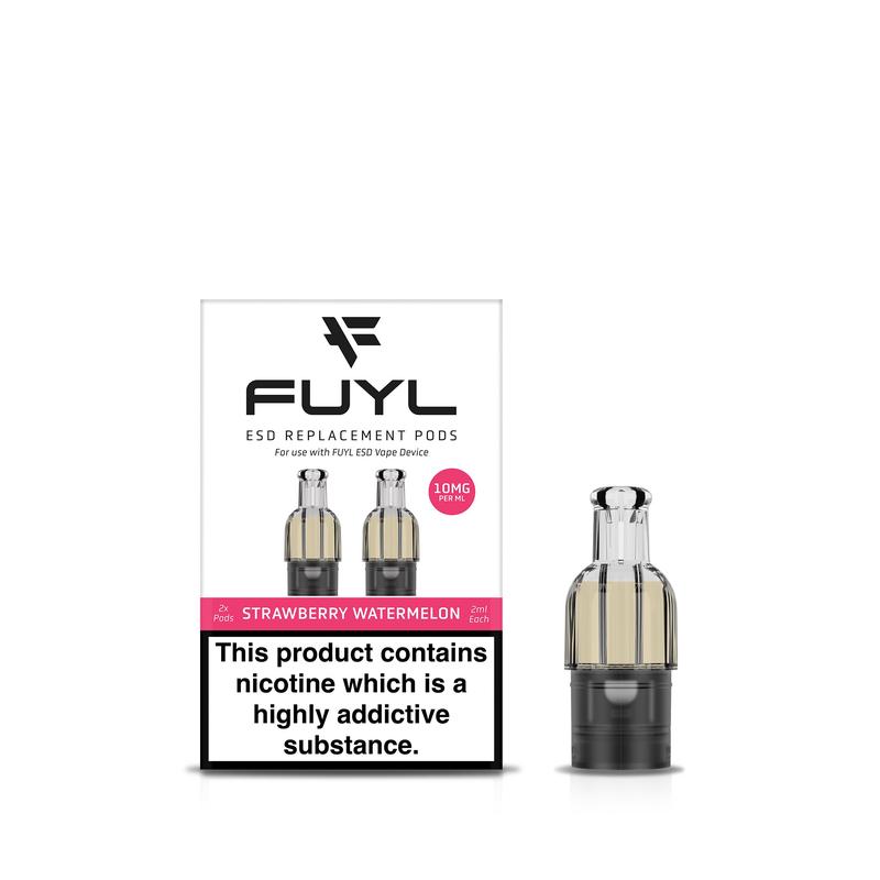 2 Pack - Strawberry Watermelon FUYL ESD Pods